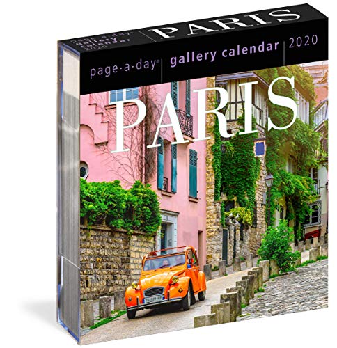 Product Cover Paris Page-A-Day Gallery Calendar 2020