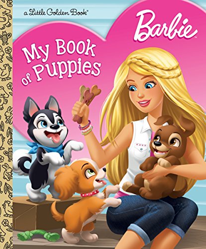 Product Cover Barbie: My Book of Puppies (Barbie) (Little Golden Book)