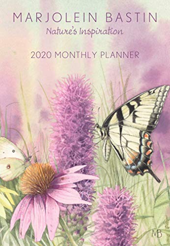 Product Cover Marjolein Bastin 2020 Monthly Pocket Planner Calendar: Nature's Inspiration