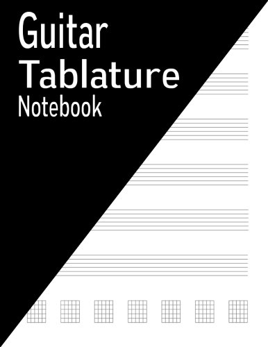 Product Cover Guitar Tablature Notebook: 144 Pages