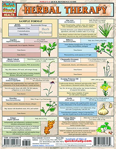 Product Cover Herbal Therapy (Quick Study: Health)