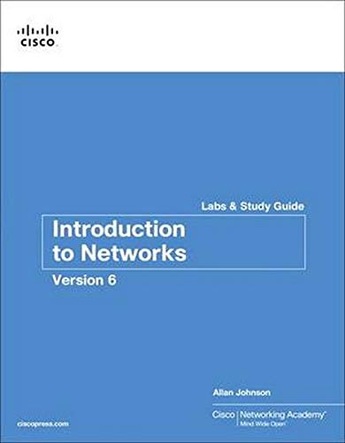 Product Cover Introduction to Networks v6 Labs & Study Guide (Lab Companion)