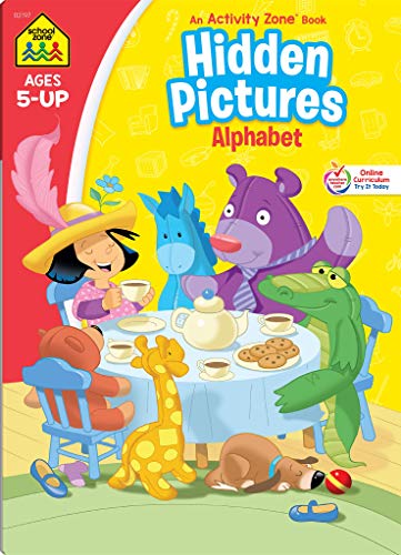 Product Cover Hidden Pictures Alphabet Activity Zone