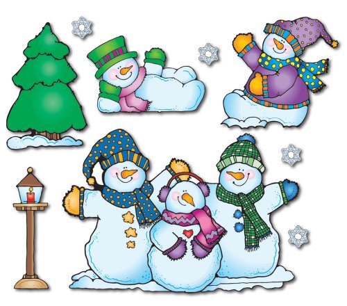 Product Cover Carson Dellosa D.J. Inkers Snow Pals Bulletin Board Set (610018)