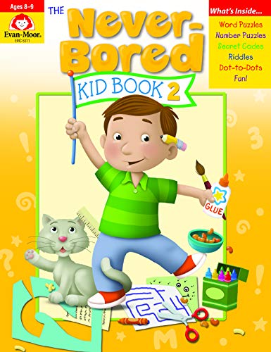 Product Cover Never-Bored Kid Book 2, Ages 8-9