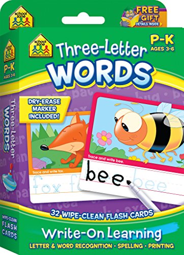 Product Cover Three-letter Words P-k (Write on Learning)