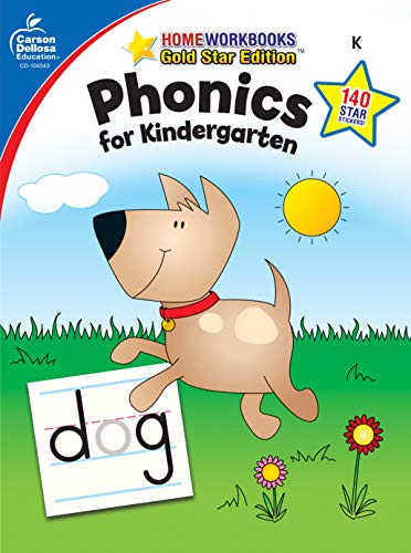 Product Cover Phonics for Kindergarten, Grade K: Gold Star Edition