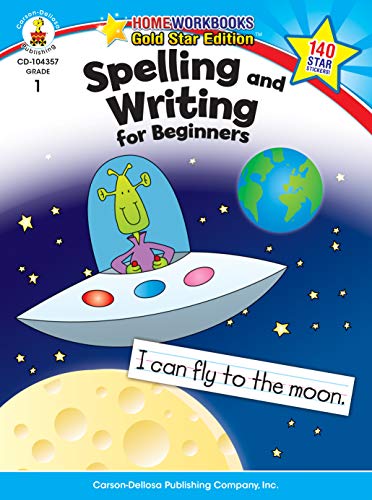 Product Cover Spelling and Writing for Beginners, Grade 1 (Home Workbooks)