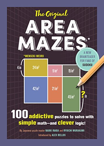 Product Cover The Original Area Mazes: 100 Addictive Puzzles to Solve with Simple Math_and Clever Logic!