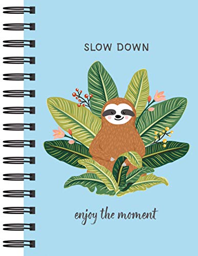 Product Cover Sloth Journal - Slow Down: Enjoy the Moment (Journal / Notebook / Diary)