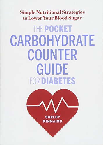 Product Cover The Pocket Carbohydrate Counter Guide for Diabetes: Simple Nutritional Strategies to Lower Your Blood Sugar