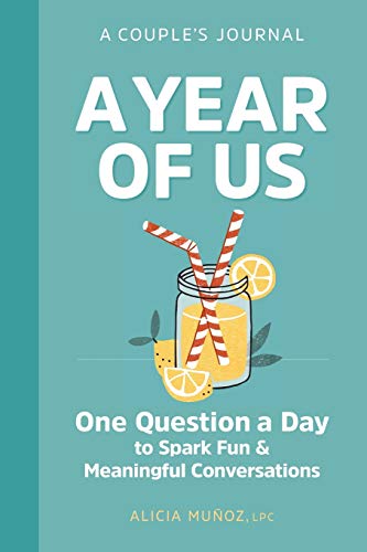Product Cover A Year of Us: A Couples Journal: One Question a Day to Spark Fun and Meaningful Conversations
