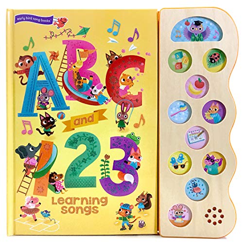 Product Cover ABC & 123 Learning Songs: Interactive Children's Sound Book (11 Button Sound) (Early Bird Song)