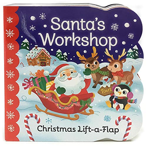 Product Cover Santa's Workshop: Christmas Lift-a-Flap Board Book (Chunky Lift-a-Flap)