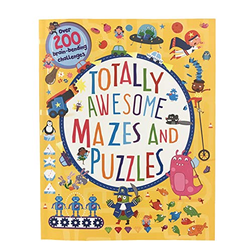 Product Cover Totally Awesome Mazes and Puzzles: Over 200 Brain-bending Challenges