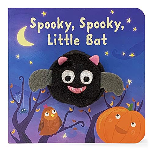 Product Cover Spooky, Spooky Little Bat (Finger Puppet Books)
