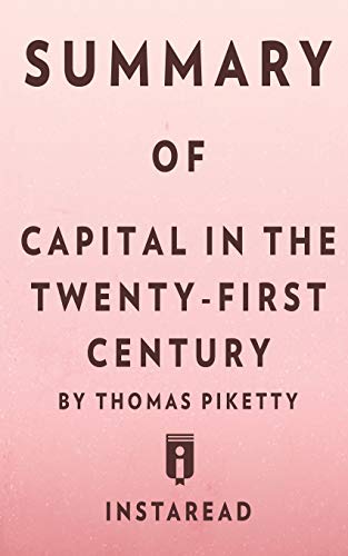 Product Cover Summary of Capital in the Twenty-First Century by Thomas Piketty | Includes Analysis