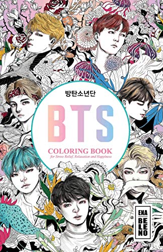 Product Cover BTS Coloring Book Stress Relief Relaxati (Kpop)