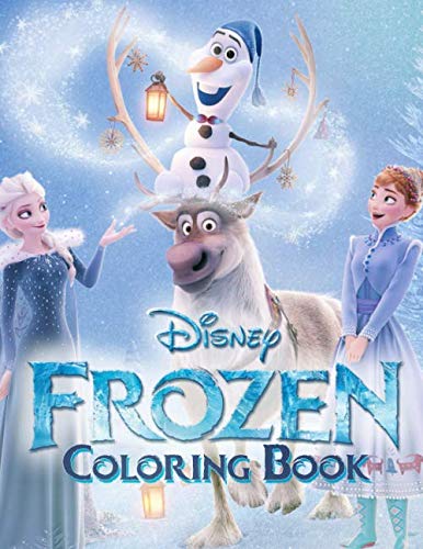 Product Cover Frozen Coloring Book: Let's join the wonderful world of Frozen, bring all the characters to real life