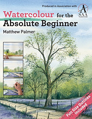 Product Cover Watercolour for the Absolute Beginner: The Society for All Artists (ABSOLUTE BEGINNER ART)