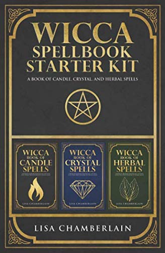 Product Cover Wicca Spellbook Starter Kit: A Book of Candle, Crystal, and Herbal Spells