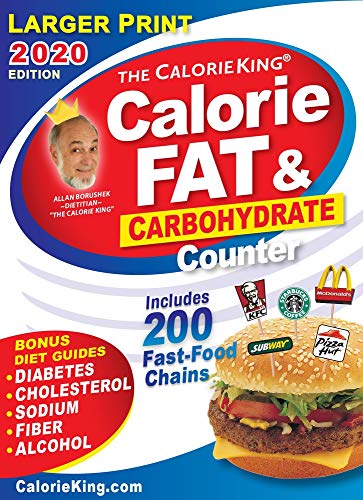 Product Cover CalorieKing 2020 Larger Print Calorie, Fat & Carbohydrate Counter