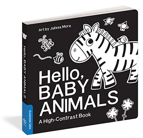 Product Cover Hello, Baby Animals: A High-Contrast Book