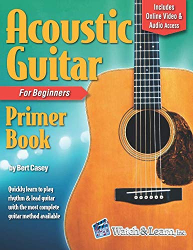 Product Cover Acoustic Guitar Primer Book for Beginners: With Online Video and Audio Access (Acoustic Guitar Lessons)