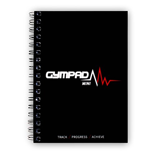 Product Cover GymPad Mini Workout Journal - The Small Stylish Way to Track Your Workouts (Black)