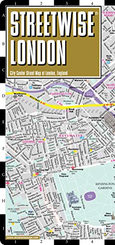 Product Cover Streetwise London Map - Laminated City Center Street Map of London, England (Michelin Streetwise Maps)