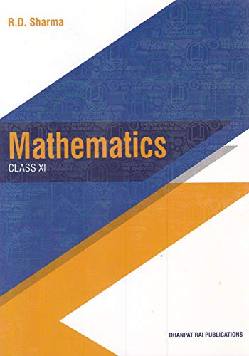Product Cover Mathematics for Class 11 by R D Sharma (2019-2020 Session)