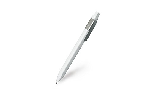 Product Cover Moleskine Classic Click Pencil, White, Medium Point (0.7 MM), Black Lead (Moleskine Non-Paper)