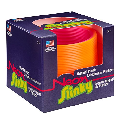 Product Cover POOF The Original Slinky Brand Neon Plastic Slinky Kids Spring Toy