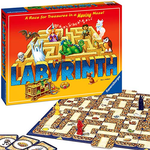 Product Cover Ravensburger Labyrinth Family Board Game for Kids & Adults Age 7 & Up - Millions Sold, Easy to Learn & Play with Great Replay Value