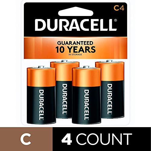 Product Cover Duracell Coppertop Alkaline Batteries C 4 ea
