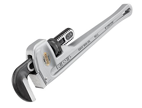 Product Cover RIDGID 31100 Model 818 Aluminum Straight Pipe Wrench, 18-inch Plumbing Wrench
