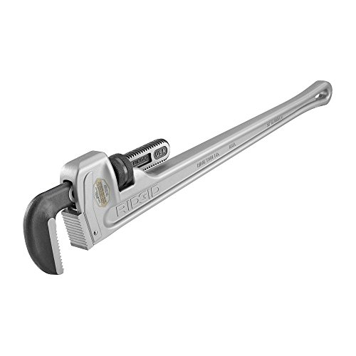 Product Cover RIDGID 31110 Model 836 Aluminum Straight Pipe Wrench, 36-inch Plumbing Wrench