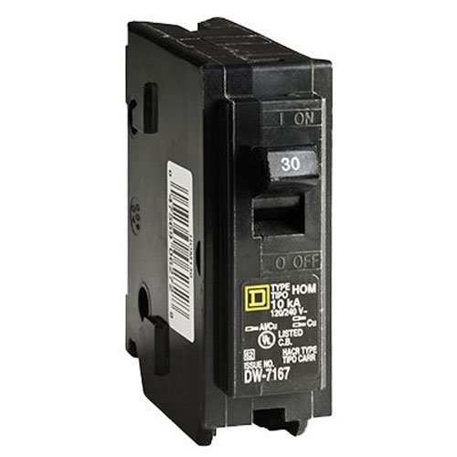 Product Cover Square D by Schneider Electric HOM130CP Homeline 30 Amp Single-Pole Circuit Breaker
