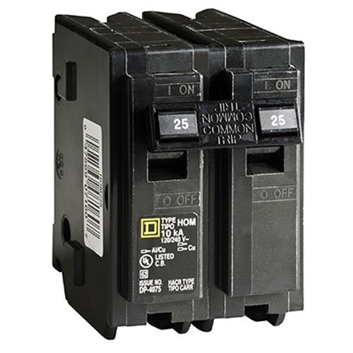 Product Cover Your One Source HOM225CP 25a 2p Plug-On Circuit Breaker