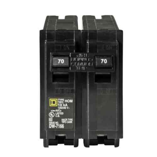 Product Cover Your One Source HOM270CP 70a 2p Plug-On Circuit Breaker
