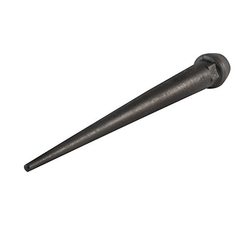 Product Cover Klein Tools 3255 Broad-Head Bull Pin Made of Forged, Heat-Treaded Steel With Black Finish, 1-1/4-Inch x 13.75-Inch - -P