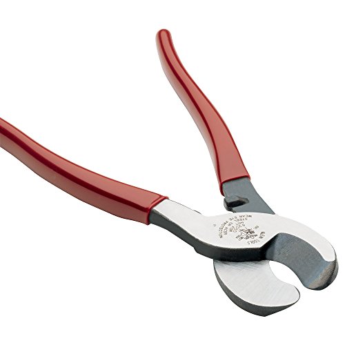 Product Cover Klein Tools 63050 Cable Cutters, Heavy Duty High Leverage Cutters for Aluminum, Copper, Communications Cable