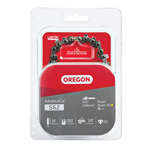 Product Cover Oregon S62 18-Inch Semi Chisel Chain Saw Chain Fits Craftsman, Homelite, Poulan