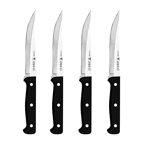 Product Cover J.A. Henckels 39350-000 EverSharp Pro Steak Knife Set, 4-piece, Black/Stainless Steel