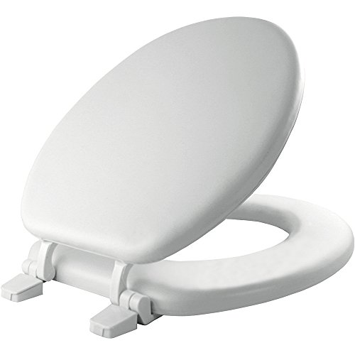 Product Cover MAYFAIR 66TT 000 Economy Wood Toilet Seat, ROUND,  White