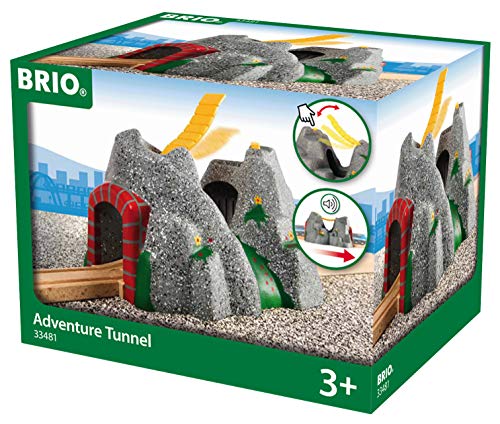Product Cover BRIO World - 33481 Adventure Tunnel | Toy Train Accessory for Kids Age 3 and Up