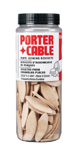 Product Cover PORTER-CABLE 5561 No. 10 Plate Joiner Biscuits - 125 Per Tube