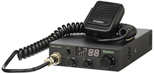 Product Cover Uniden PRO510XL Pro Series 40-Channel CB Radio. Compact Design. Backlit LCD Display. Public Address. ANL Switch and 7 Watts of Audio Output. Unique PLL Circuit. S/RF LED Meter.