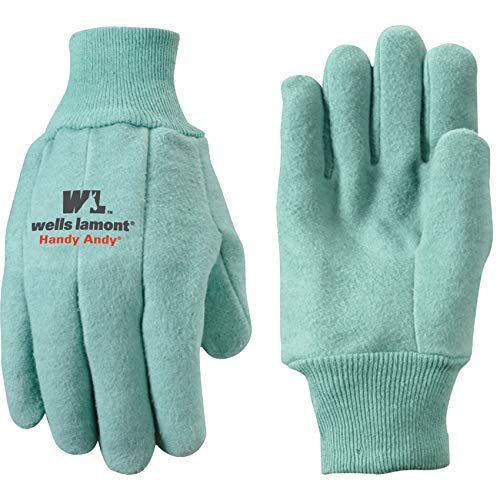 Product Cover Wells Lamont Handy Andy Heavyweight Men's Chore Gloves with Rubber Lining, Extra Large (645XL)
