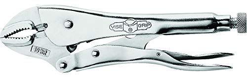 Product Cover IRWIN VISE-GRIP Original Locking Pliers with Wire Cutter, Curved Jaw, 10-Inch (502L3)